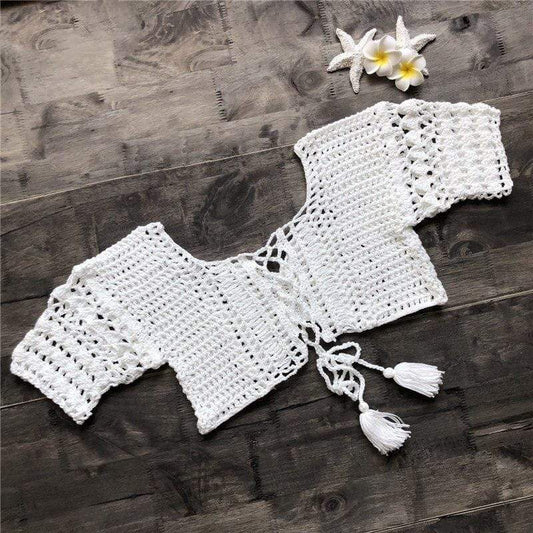 Mia Handmade Crochet Women Knit Top