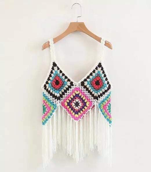 Joan Boho Crop Top