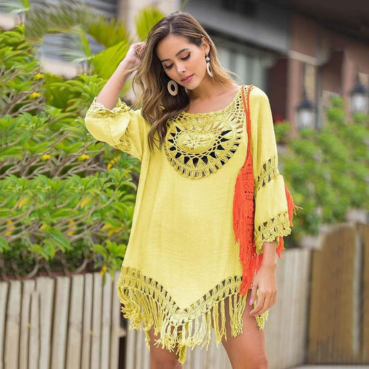 AMARIS Tassel Cover Up