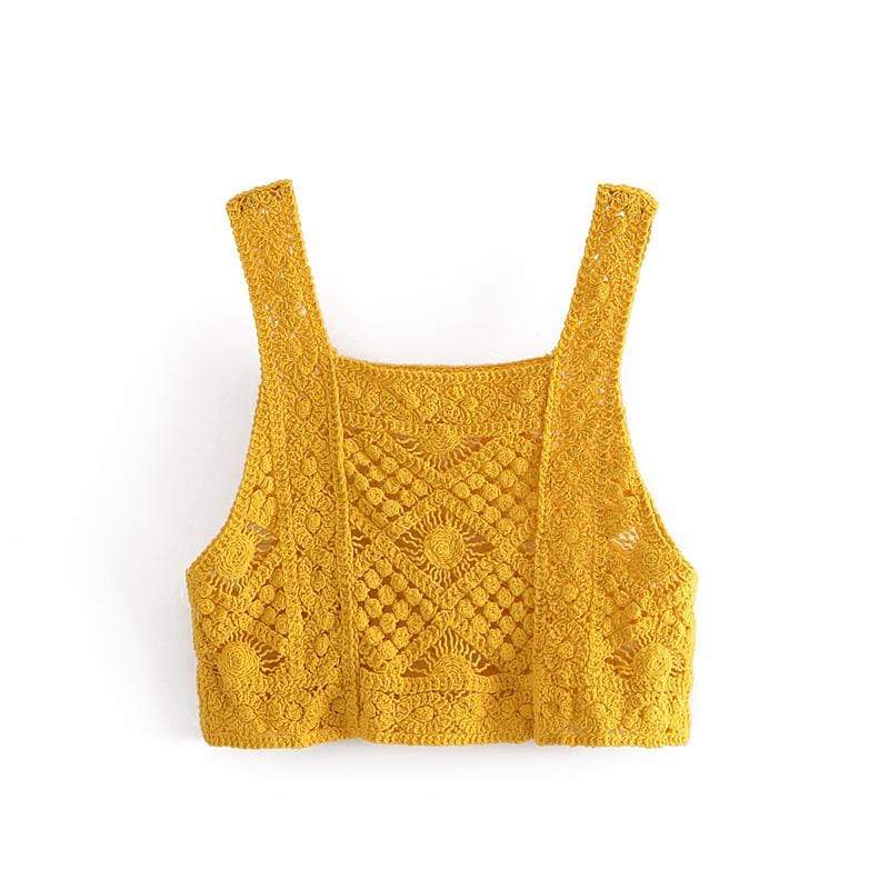 Lilith Knitted Crop Top