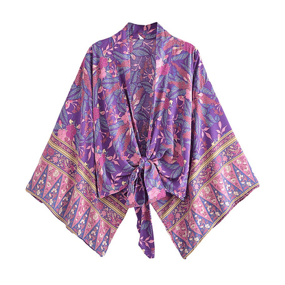 Ariba Cropped Kimono