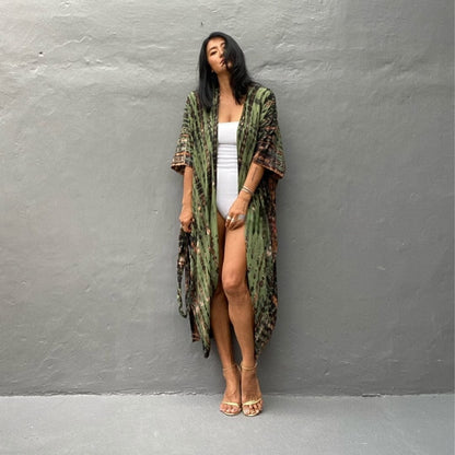 Sage Harmony Kimono