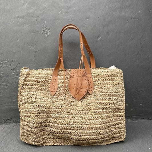 Nomadic Soul Boho Straw Bag