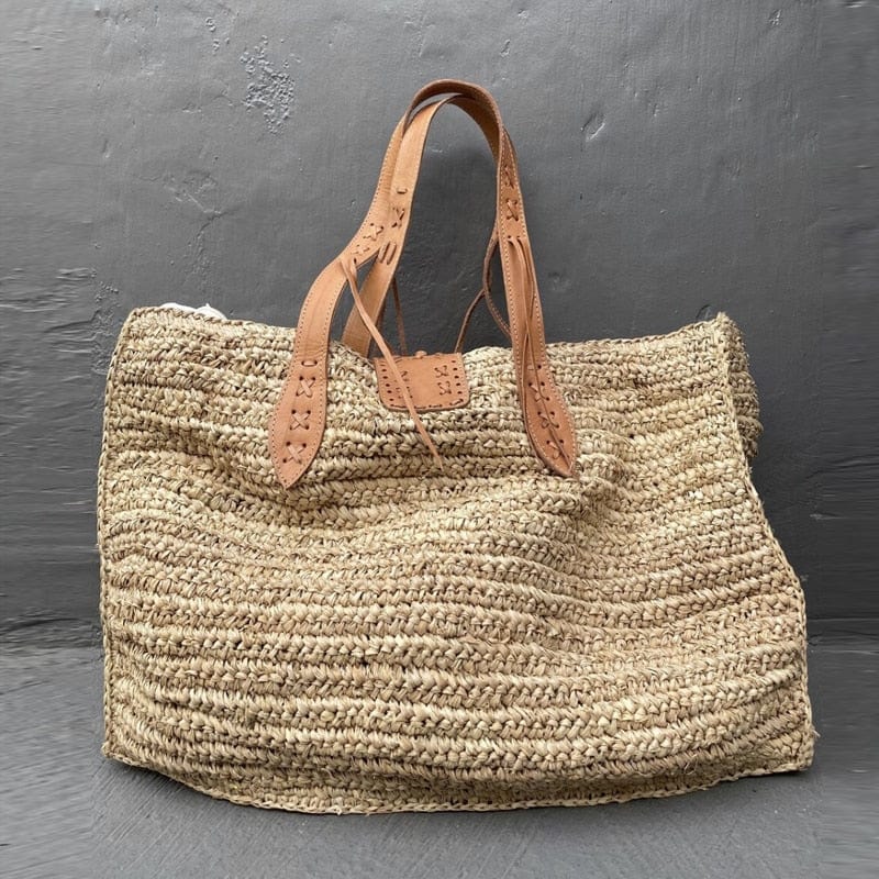 Nomadic Soul Boho Straw Bag