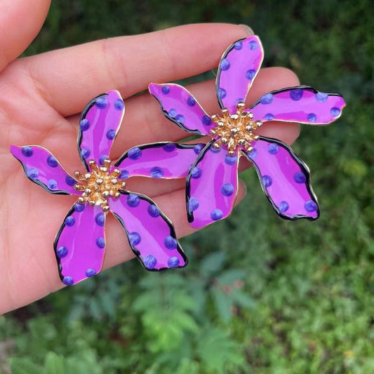 Flower Stud Earrings