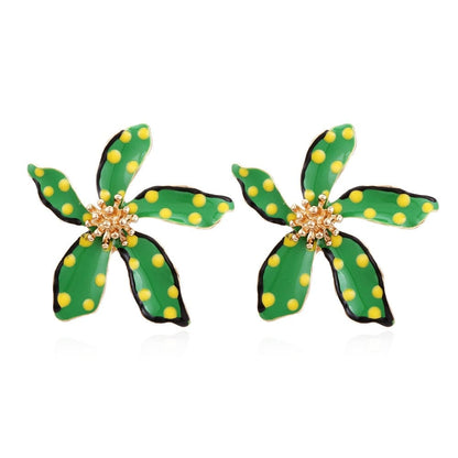 Flower Stud Earrings