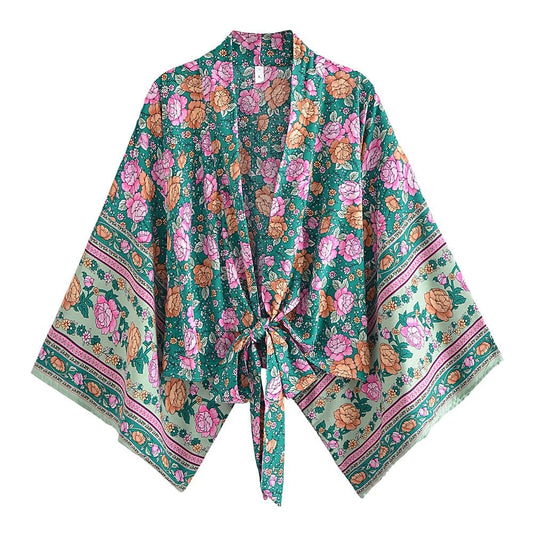 Charmaine Crop Kimono