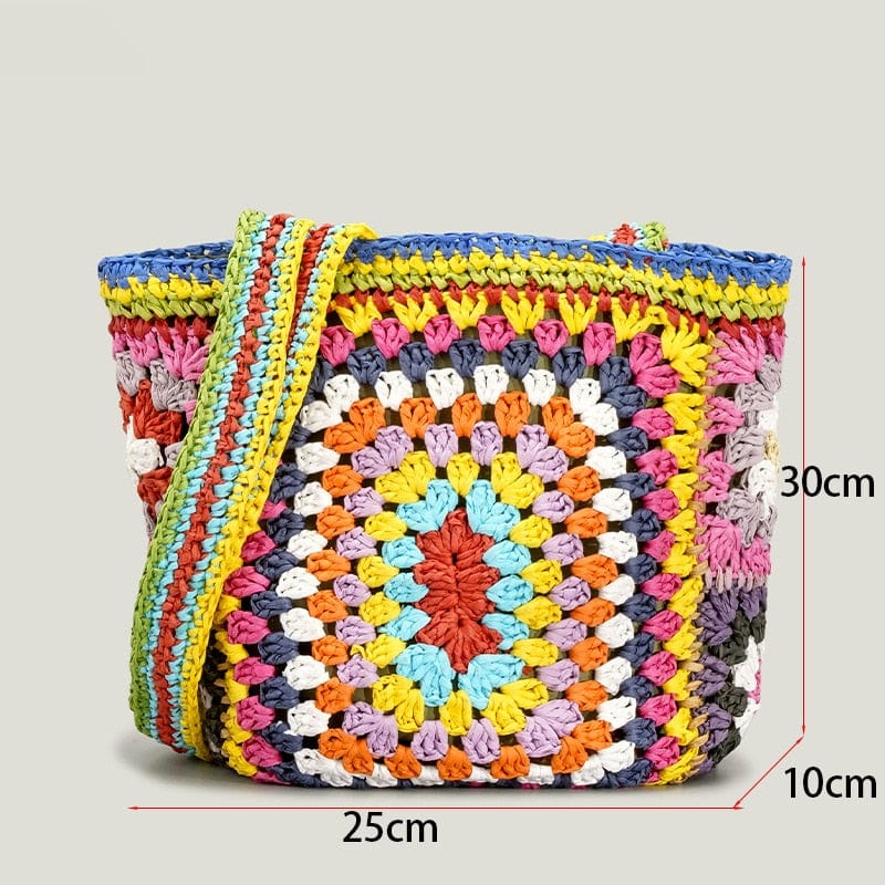 Hand Knitted Crossbody Bag