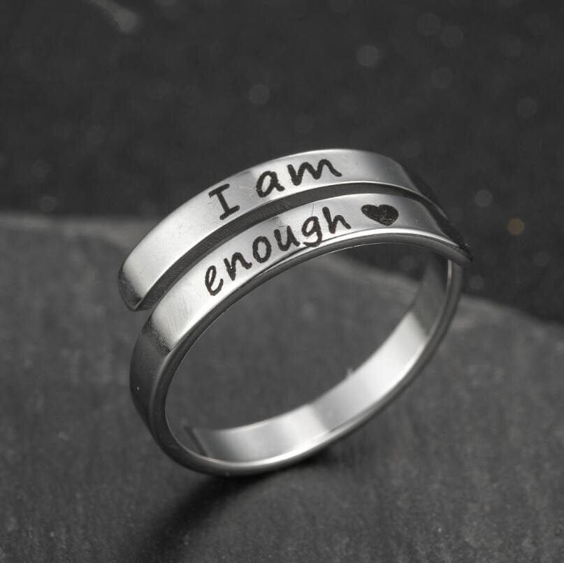 I am Enough Ring