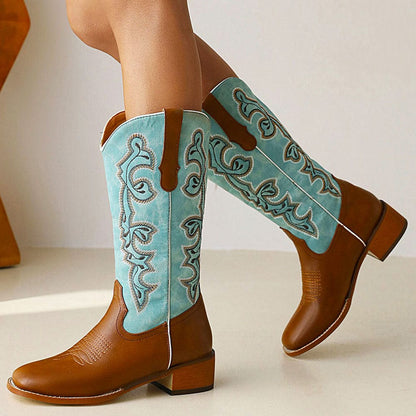 My Blue Heaven Cowboy Boots