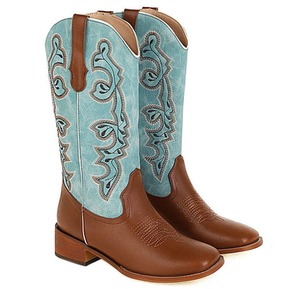 My Blue Heaven Cowboy Boots