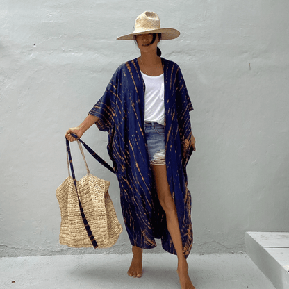 Navy Breeze Kimono