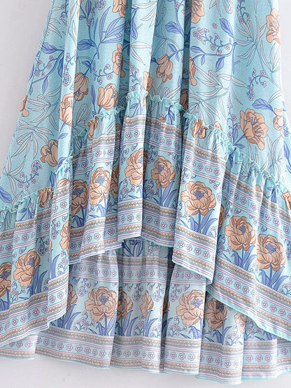 Pastel Garden Symphony Maxi Skirt