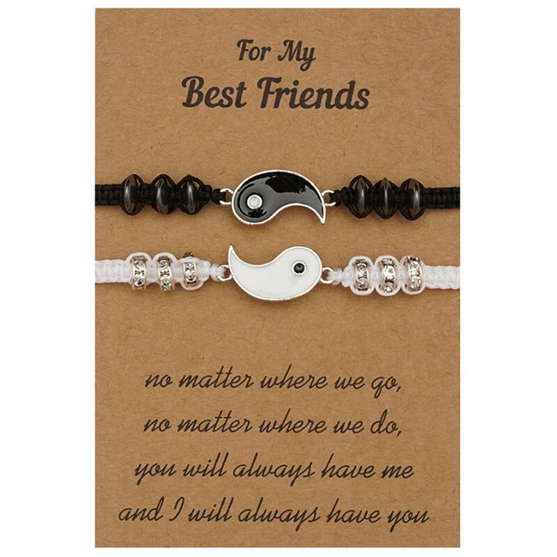 Yin and Yang Best Friends Bracelets