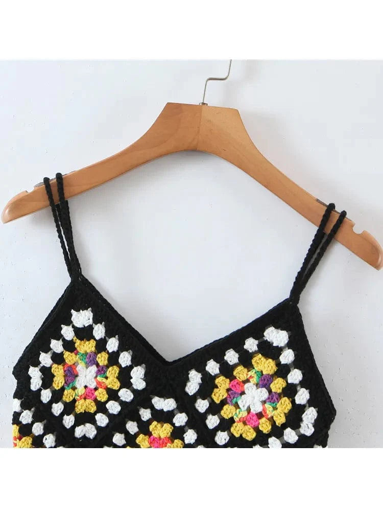 Faelan Crochet Festival Top