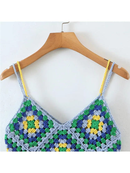 Faelan Crochet Festival Top