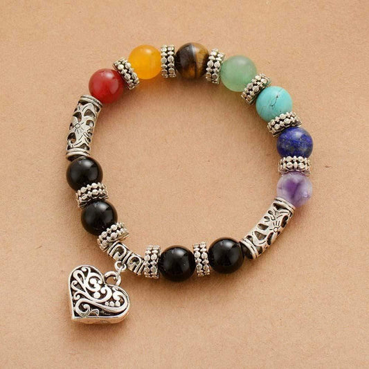 7 Chakra Healing Charm Bracelet