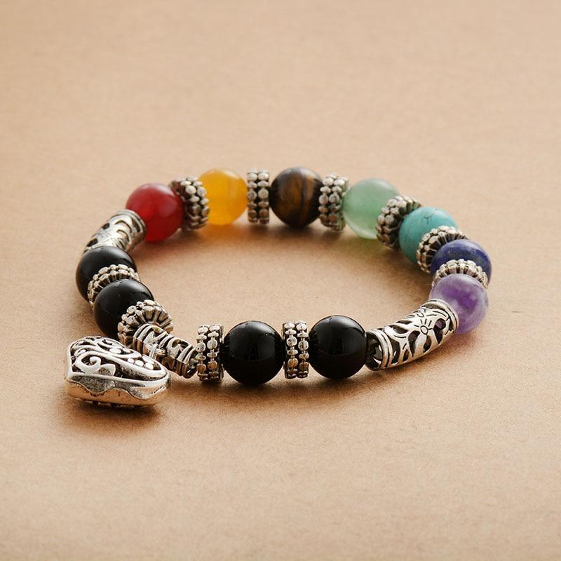 7 Chakra Healing Charm Bracelet