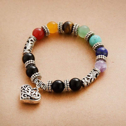 7 Chakra Healing Charm Bracelet