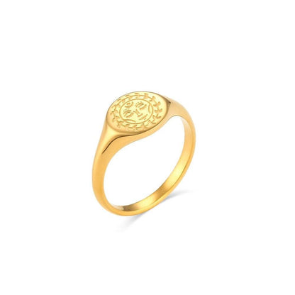 Love By The Moon Signet Ring