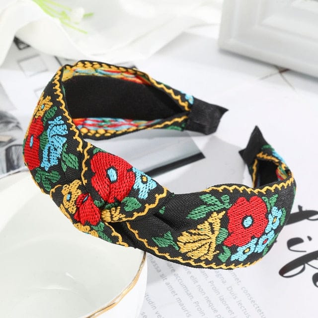 Vintage Cross Knot Headbands