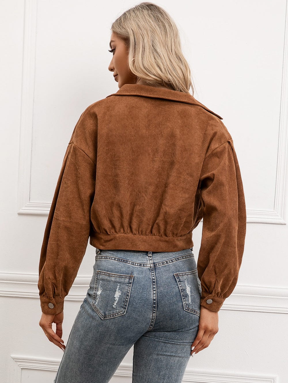 Addison Corduroy Crop Jacket