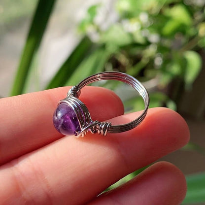 Healing Crystal Ring