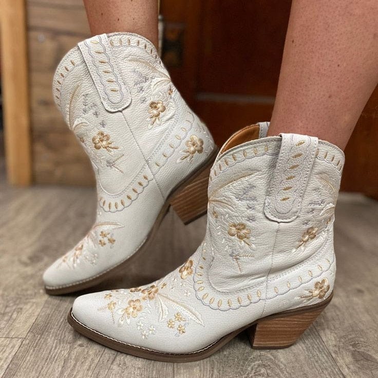 Arizona Embroidered Western Boots