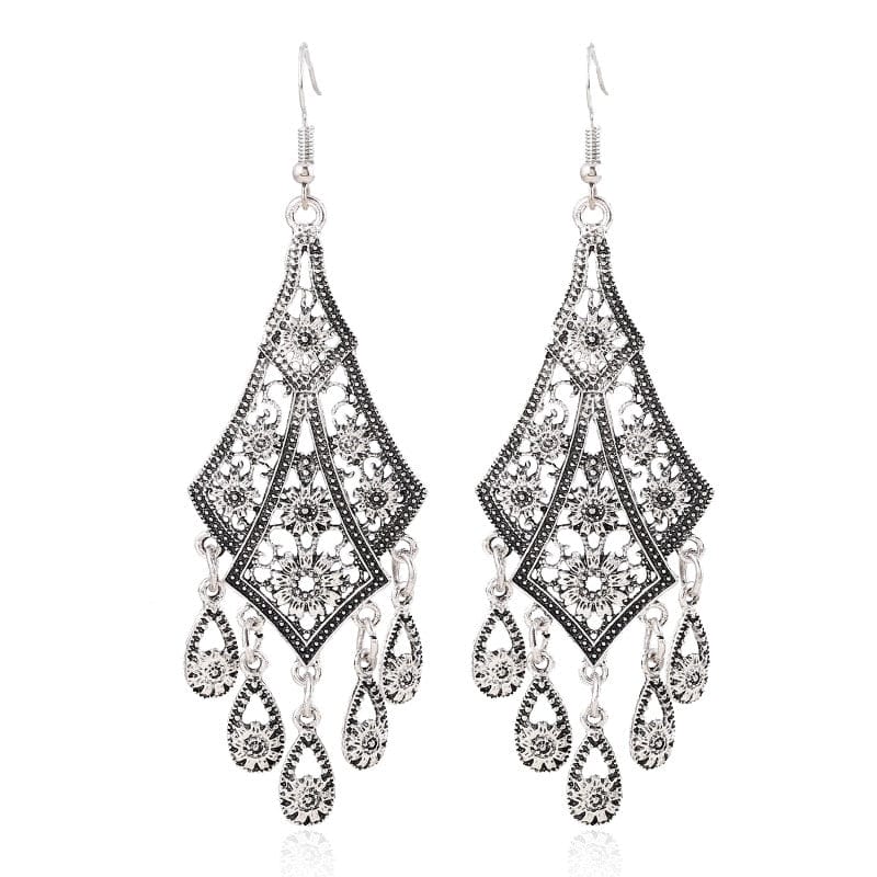 Art Nouveau Dangling Earrings