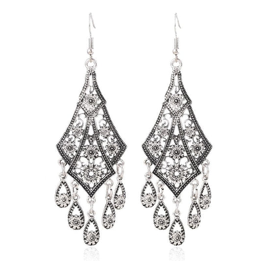 Art Nouveau Dangling Earrings