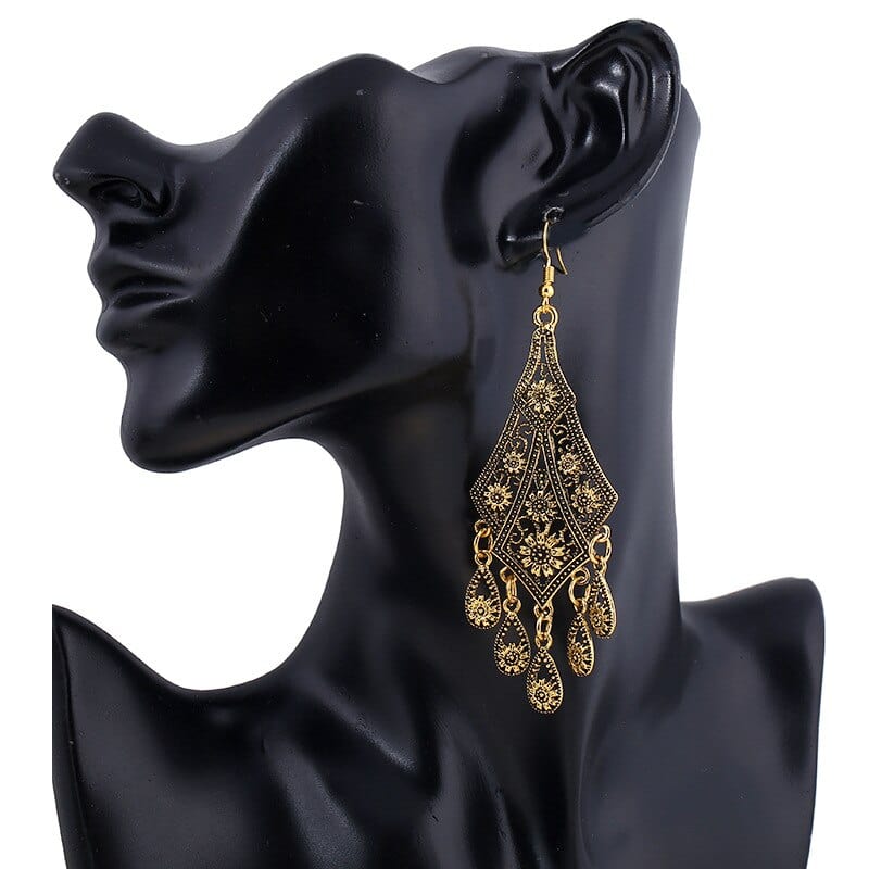 Art Nouveau Dangling Earrings