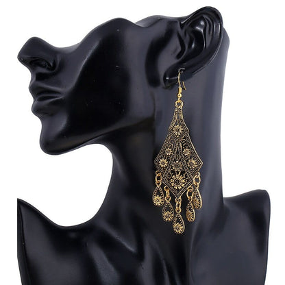 Art Nouveau Dangling Earrings