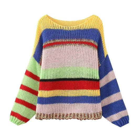 Thyme Colorblock Sweater