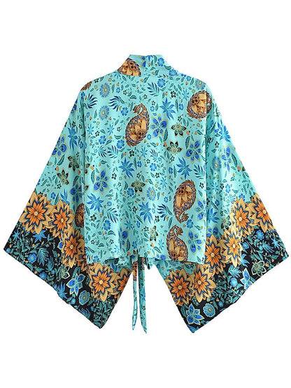 Athena Boho Cropped Kimono