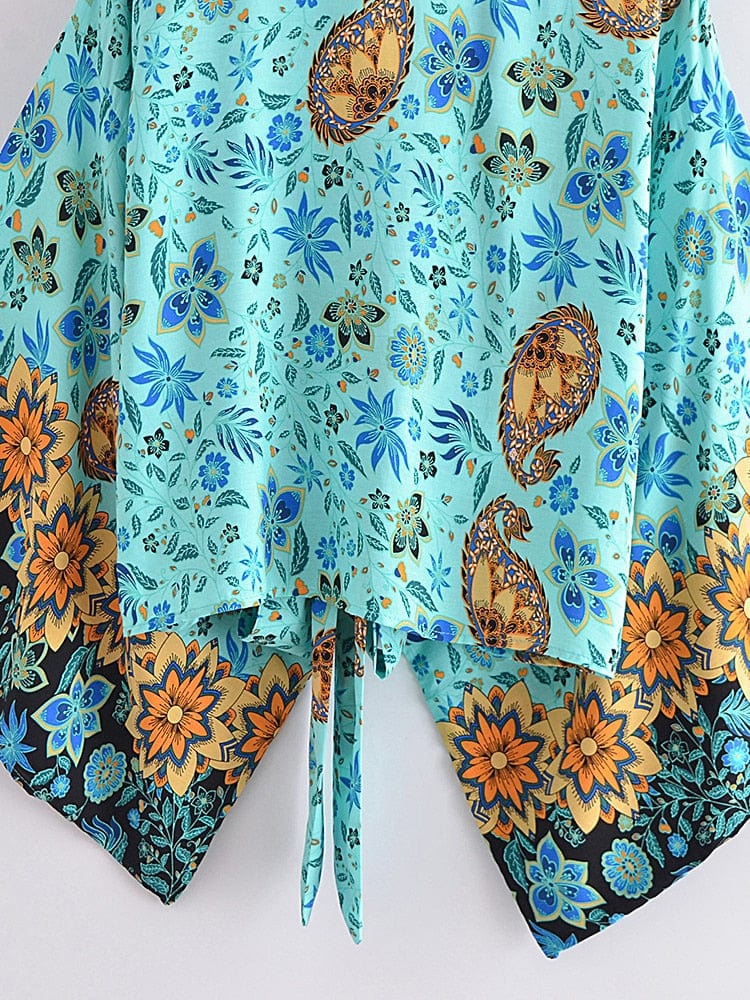 Athena Boho Cropped Kimono