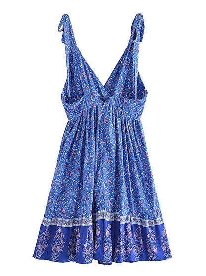 Aurora Boho Mini Dress