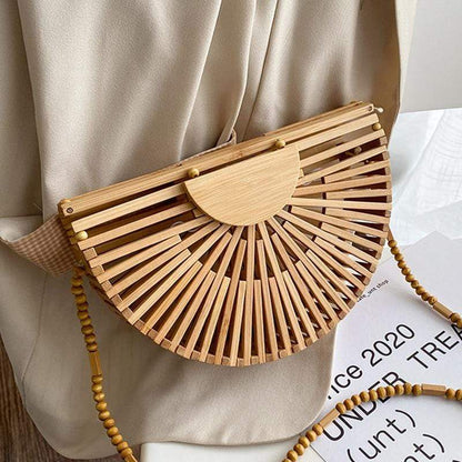 Bamboo Clutch Bag