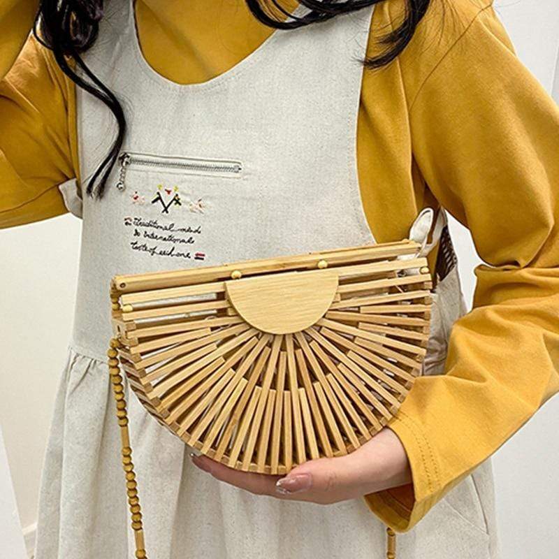 Bamboo Clutch Bag