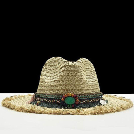 Bohemian Panama Straw Hat