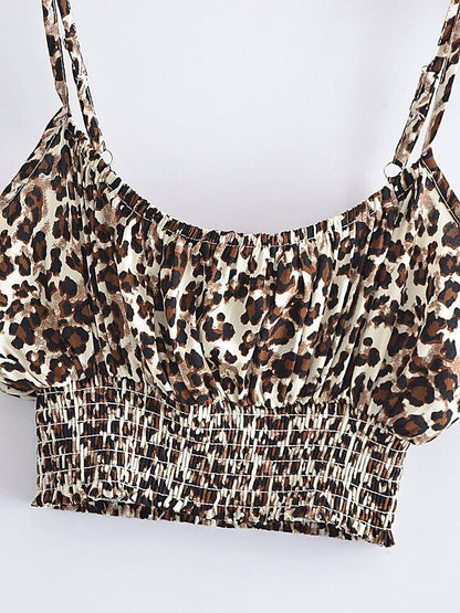 Bess Leopard Two Piece Set