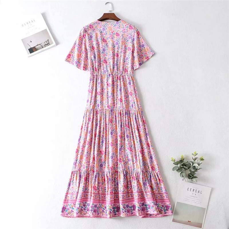 Bette Pink Maxi Dress