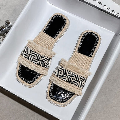 Layla Woven Slippers