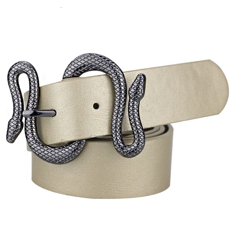 Snake Pin Buckle Belt