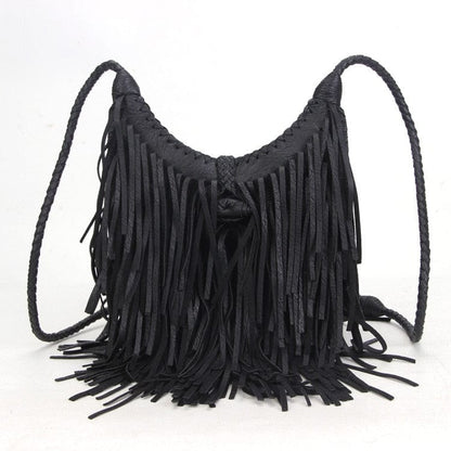 Nefeli Fringe Crossbody Bag