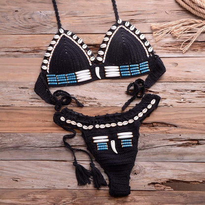 Shell Crochet Bikini Set