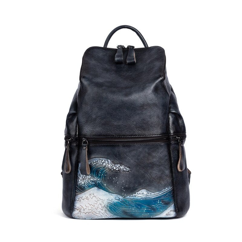 Sea Waves Backpack