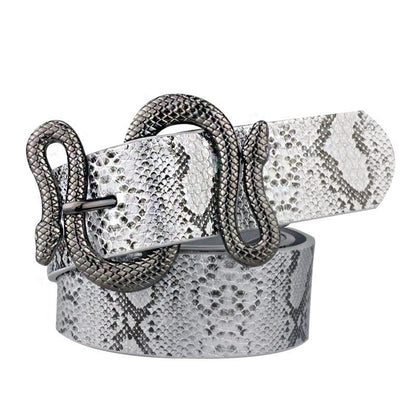 Snake Pin Buckle Belt