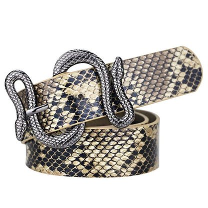 Snake Pin Buckle Belt