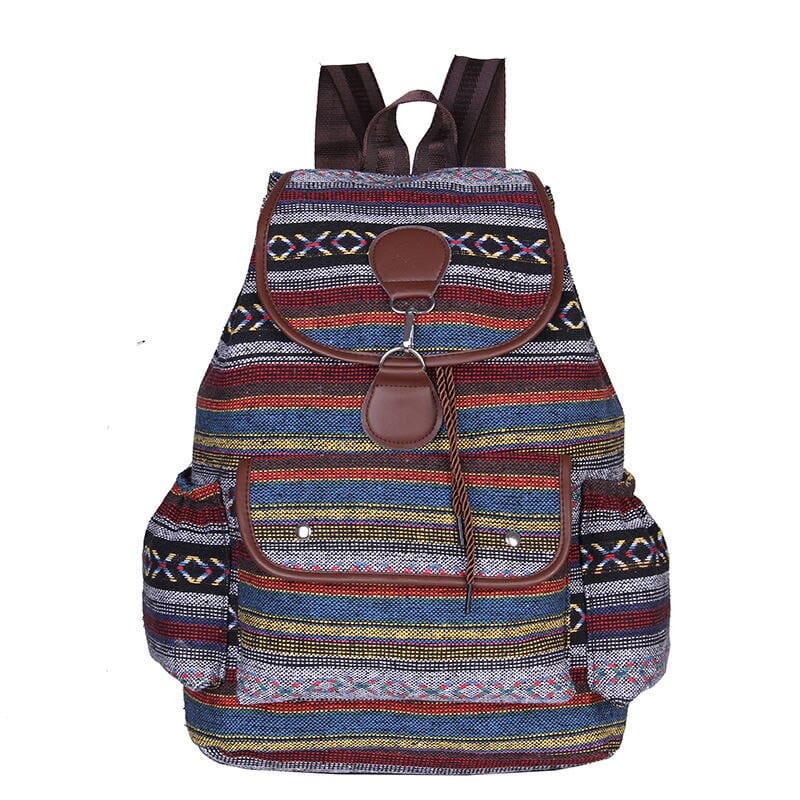 Indigo Canvas Backpack