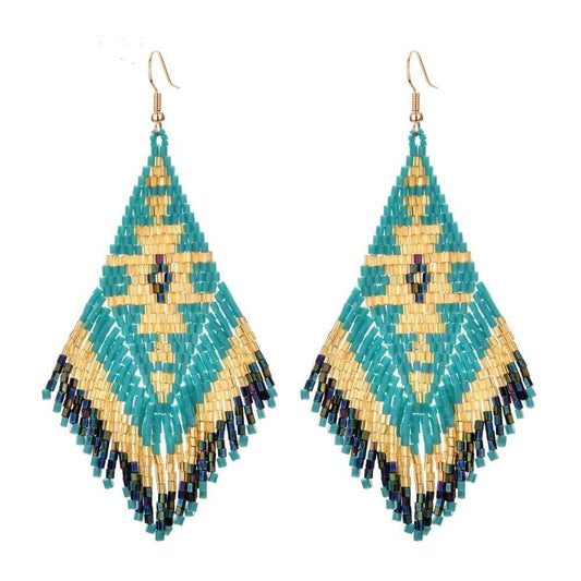 Ethnic Boho Drop Earrings